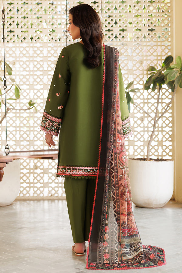 Farasha | Summer Weaves Embroidered Lawn | Olivine Dreams by Farasha - Designer Dress - Type: Ladies Clothes - Available at Libayah - 100% Original