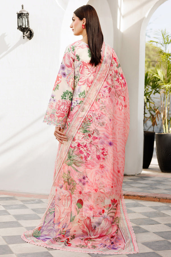 Farasha | Printed Essentials | Ivory Petal by Farasha - Designer Dress  - Type : Ladies Clothes - Available at Libayah - 100% Original 