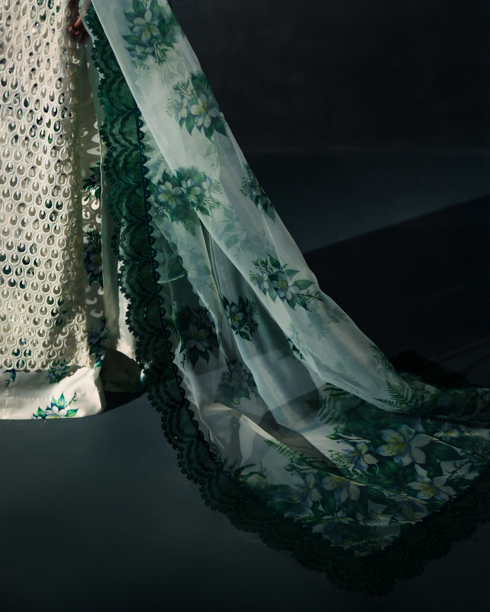 Vasal | Zyra Luxe Pret 26 | Emerald Whisper by Vasal - Designer Dress  - Type : Ladies Clothes - Available at Libayah - 100% Original 