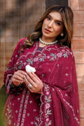 Farasha | Kaavish Lawn 24 | GARNET GLAM by Farasha - Designer Dress - Type: Ladies Clothes - Available at Libayah - 100% Original