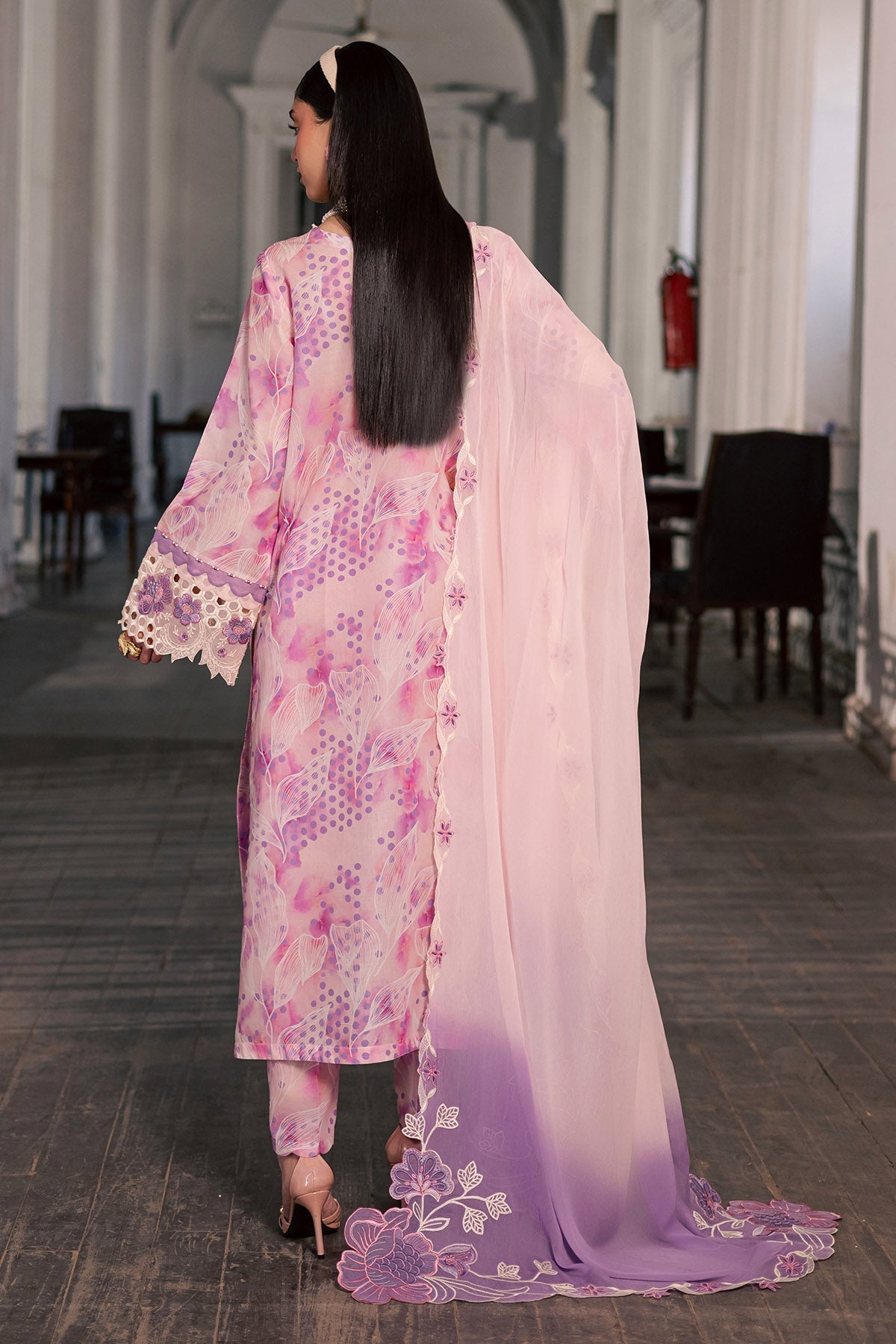 Nureh | Maya Lawn | NS-165 by Nureh - Designer Dress  - Type : Ladies Clothes - Available at Libayah - 100% Original 