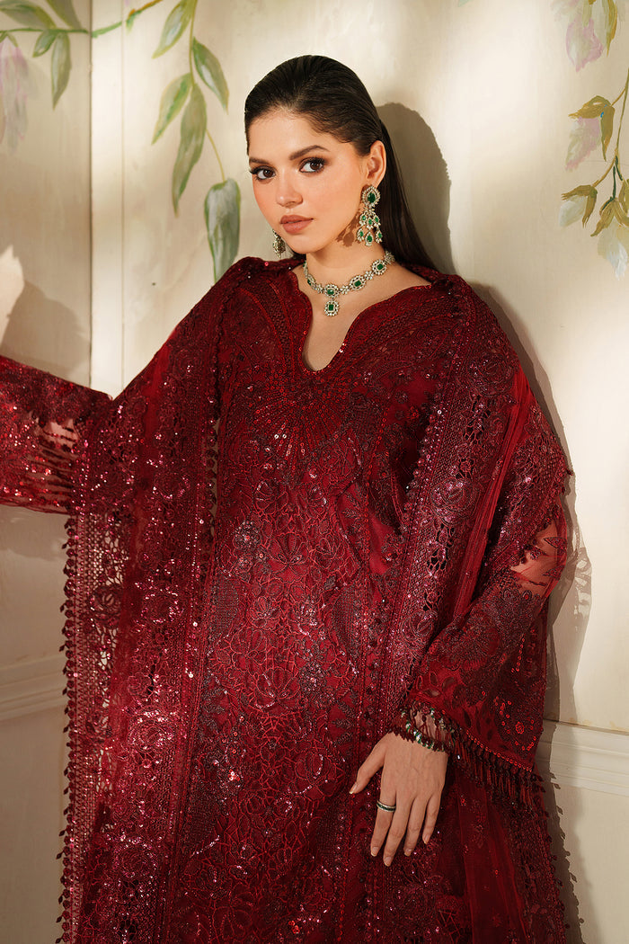 CH14-01 – authentic Pakistani formal dress from the Baroque Chantelle 25 collection for women in the UK.