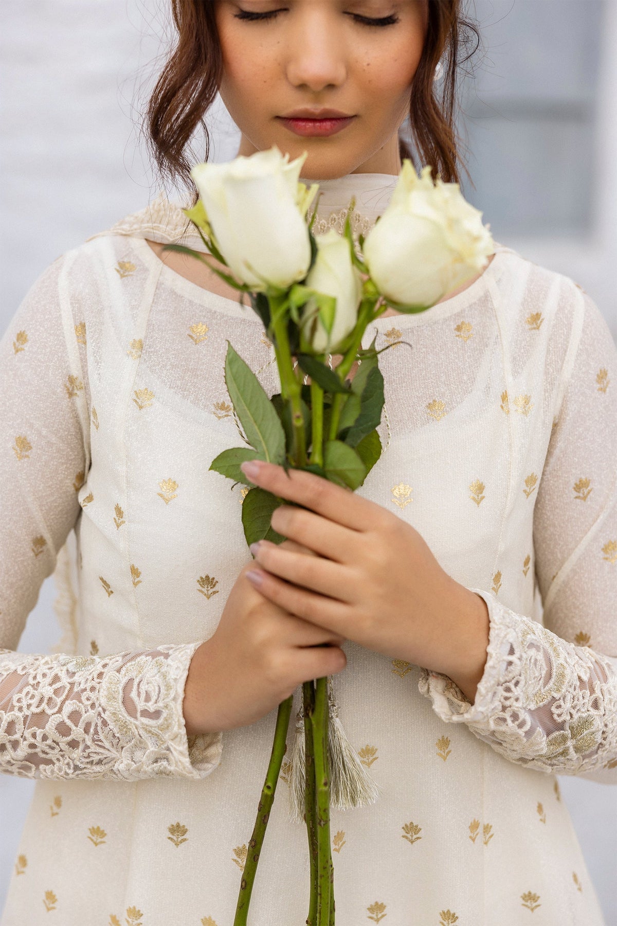 Erum Khan | Ramadan Edition | Hoor by Erum Khan - Designer Dress - Type: Ladies Clothes - Available at Libayah - 100% Original