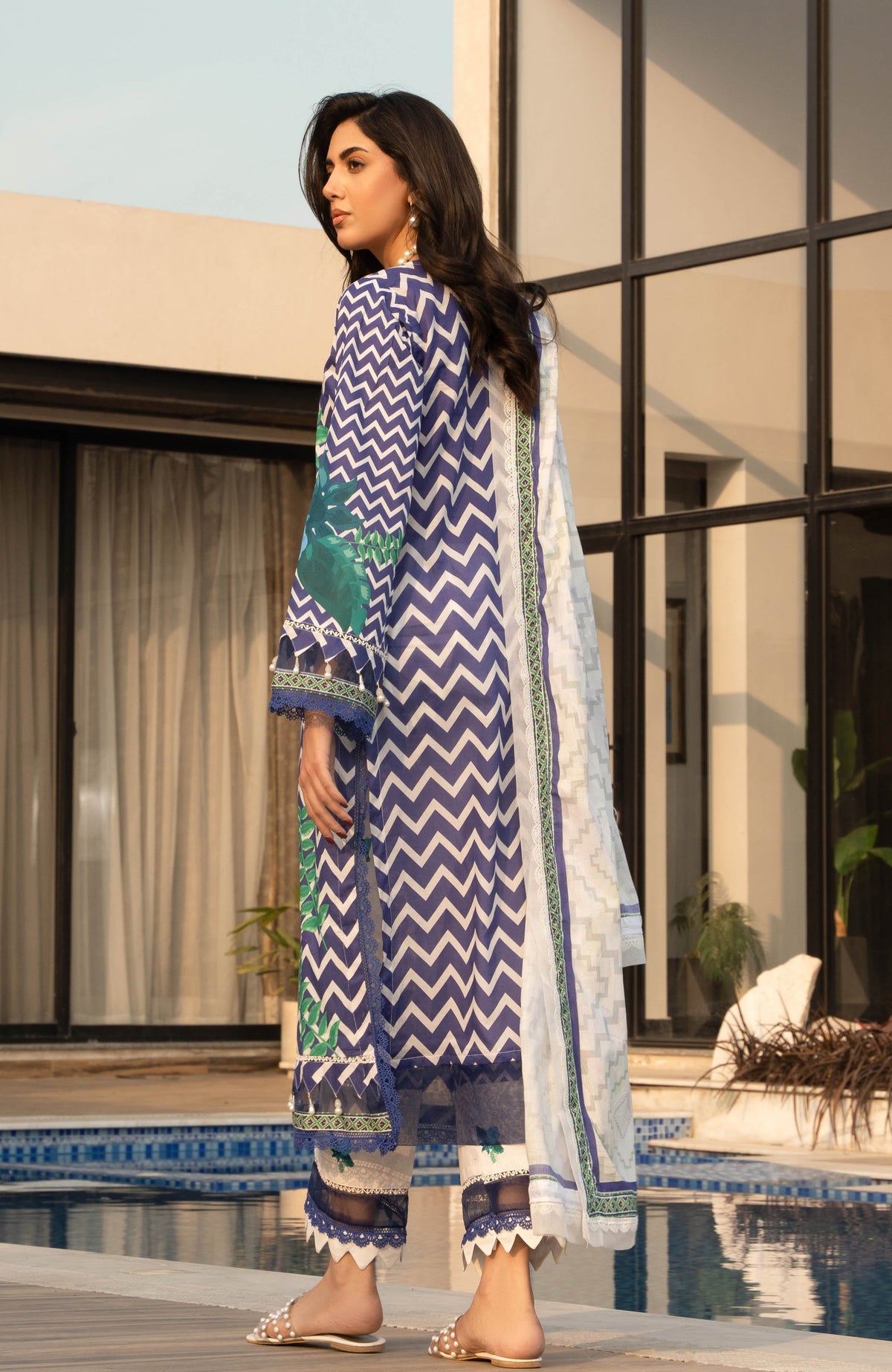 Alzohaib | Premium Prints 25 | AZP-25-11 by Alzohaib - Designer Dress - Type: Ladies Clothes - Available at Libayah - 100% Original