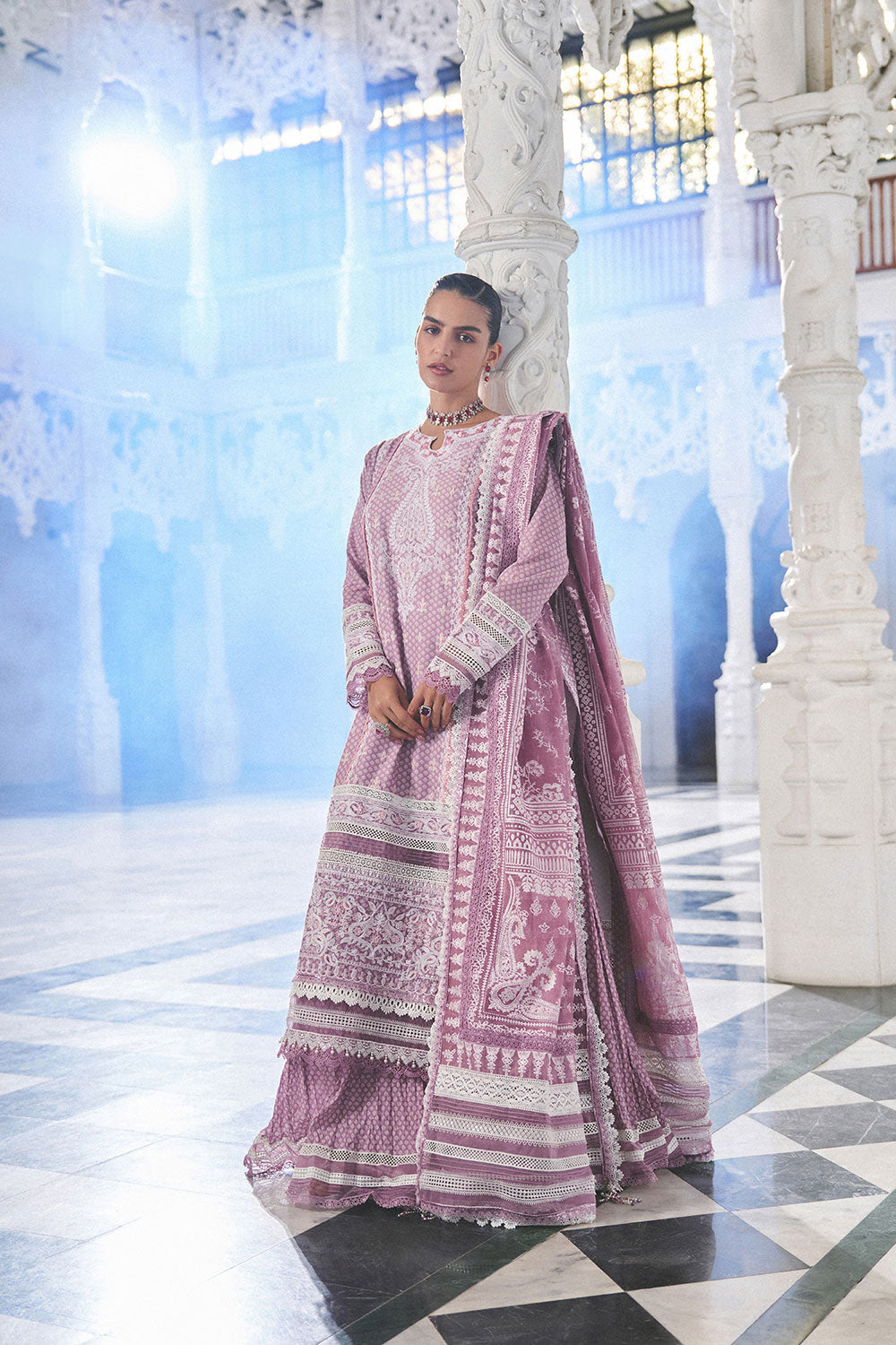 Sobia Nazir | Luxury Lawn Eid 26 | 11B by Sobia Nazir - Designer Dress - Type : Luxury Dress - Available at Libayah - 100% Original