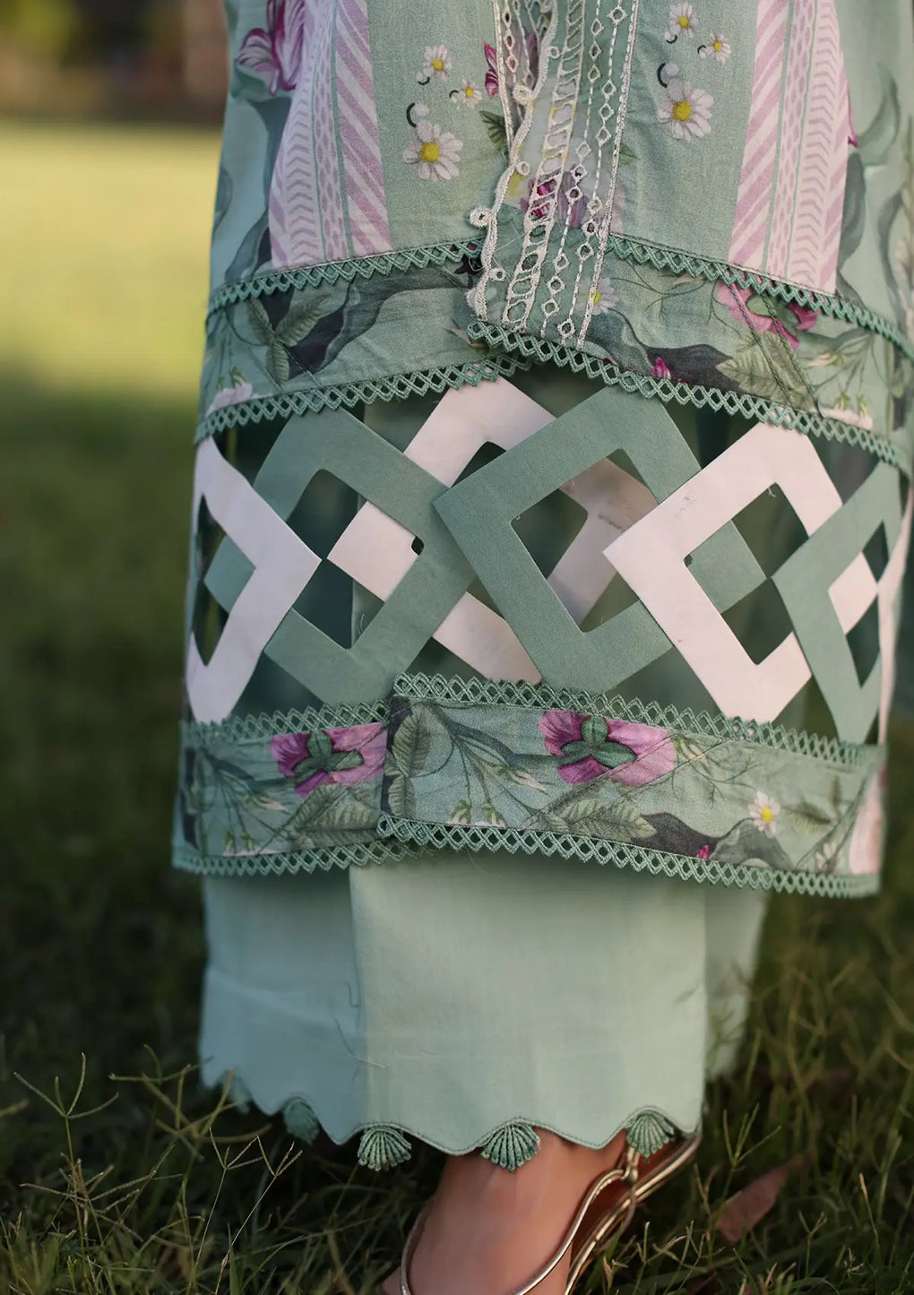 Elaf Premium | Prints Chikankari 24 | 05B CELESTIAL by Elaf Premium - Designer Dress - Type: Ladies Clothes - Available at Libayah - 100% Original