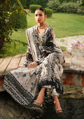 Elaf Premium | Printed Collection 24 | EEP-07B - Black Blossom by Elaf Premium - Designer Dress - Type: Ladies Clothes - Available at Libayah - 100% Original