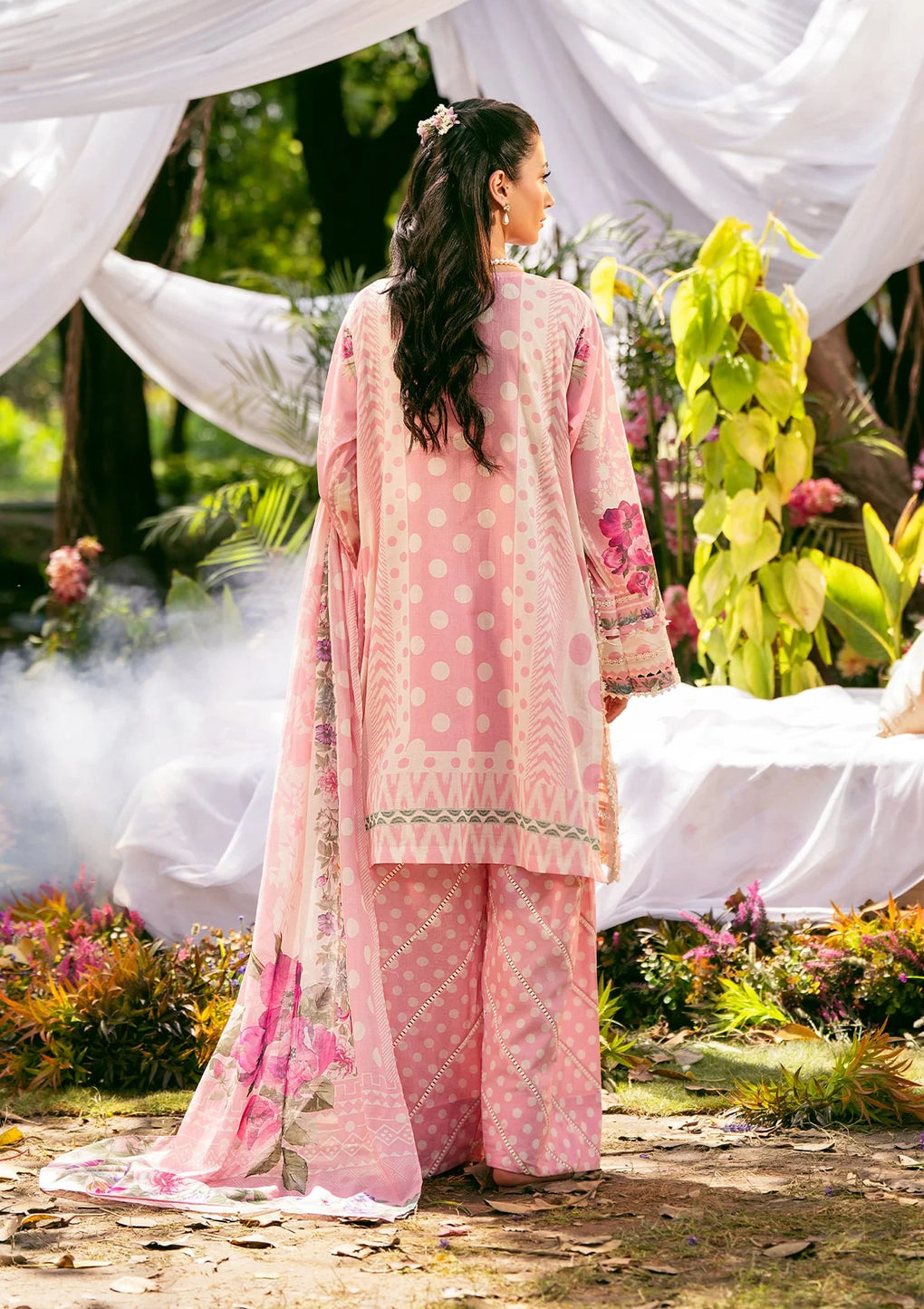 Elaf Premium | Prints 25 | EPS-2A ROSE DUSK by Elaf Premium - Designer Dress - Type: Ladies Clothes - Available at Libayah - 100% Original