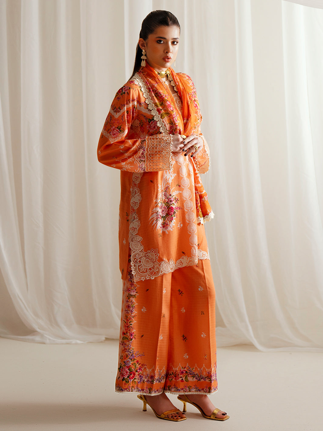 Bin Ilyas | Eres Bonita Viscose 25 | 1101-A by Bin Ilyas - Designer Dress  - Type : Ladies Clothes - Available at Libayah - 100% Original 