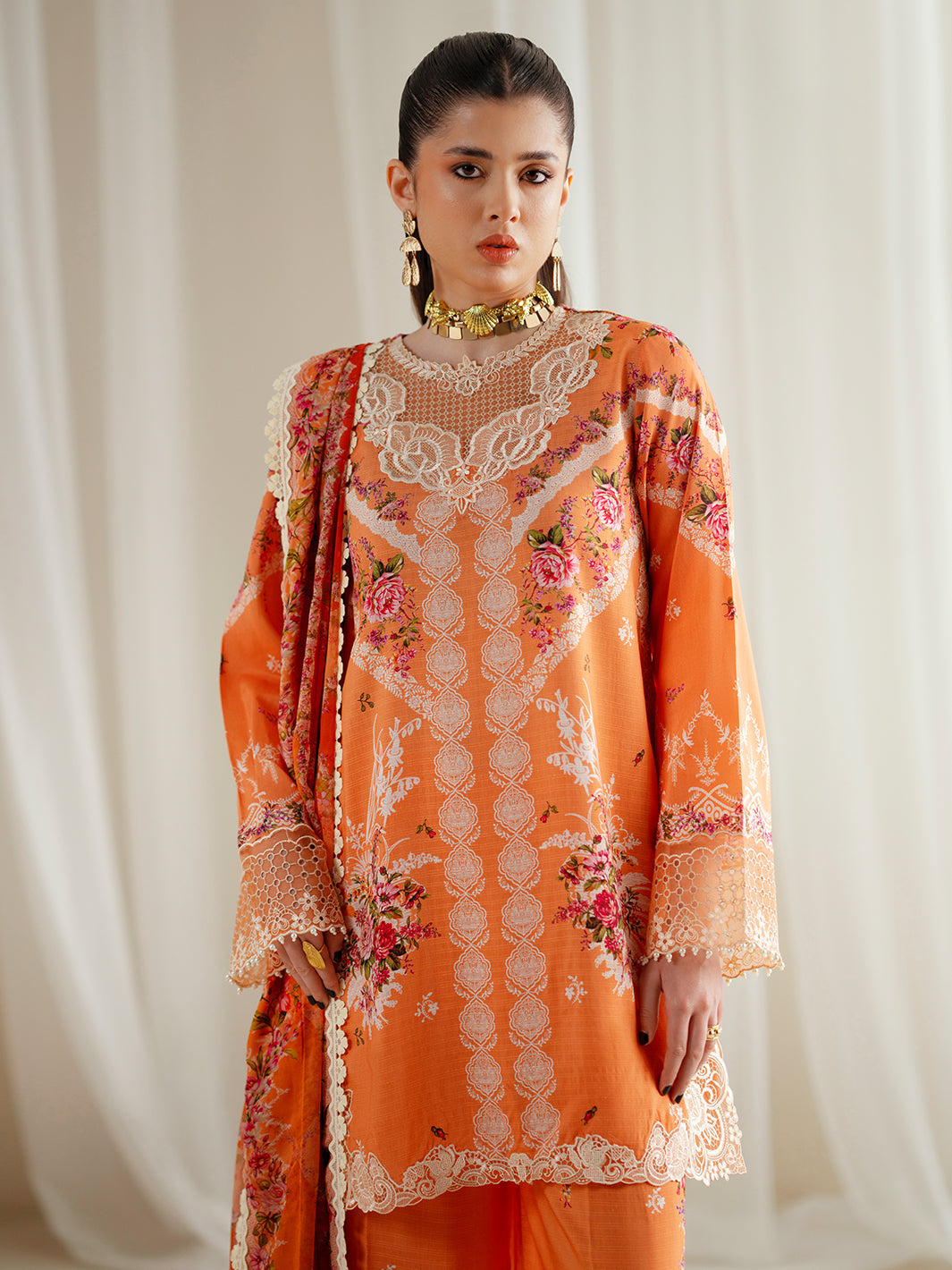 Bin Ilyas | Eres Bonita Viscose 25 | 1101-A by Bin Ilyas - Designer Dress  - Type : Ladies Clothes - Available at Libayah - 100% Original 