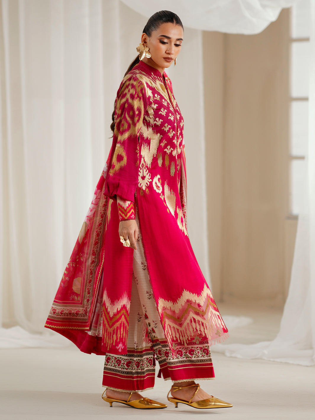 Bin Ilyas | Eres Bonita Viscose 25 | 1102-A by Bin Ilyas - Designer Dress  - Type : Ladies Clothes - Available at Libayah - 100% Original 