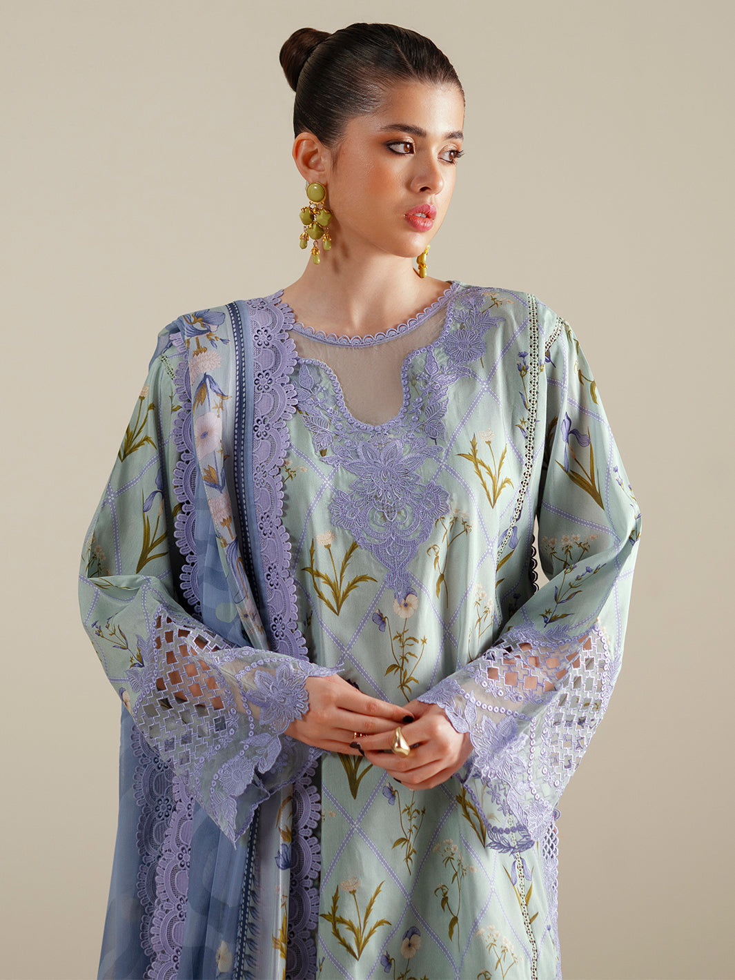 Bin Ilyas | Eres Bonita Viscose 25 | 1103-A by Bin Ilyas - Designer Dress  - Type : Ladies Clothes - Available at Libayah - 100% Original 