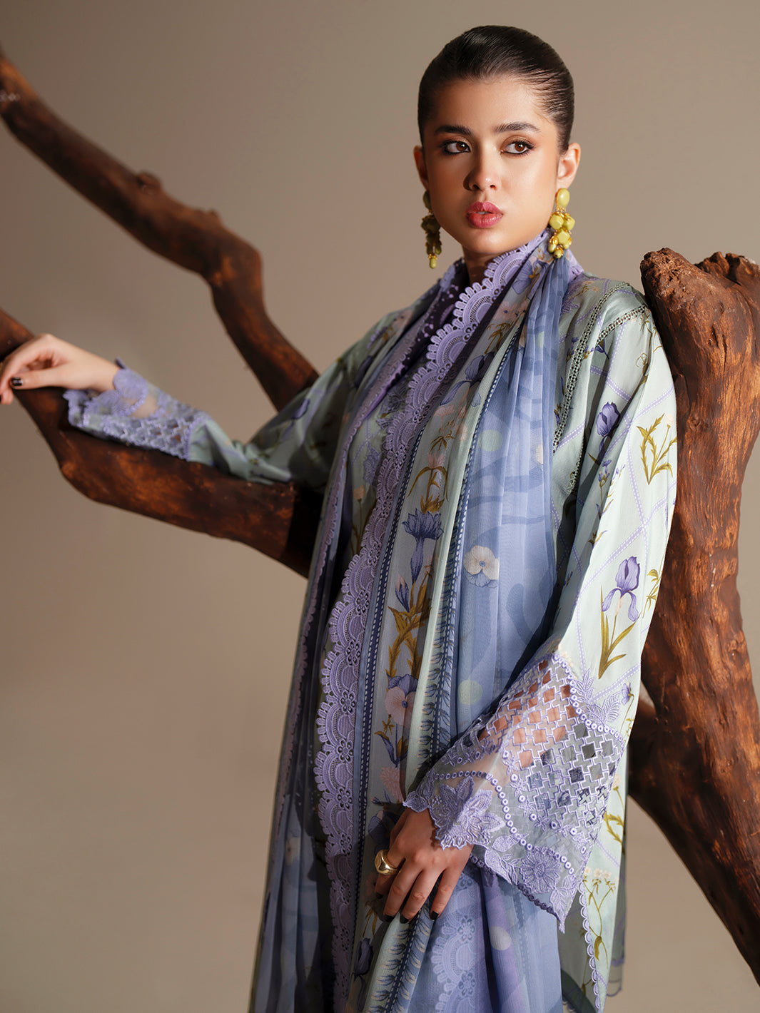 Bin Ilyas | Eres Bonita Viscose 25 | 1103-A by Bin Ilyas - Designer Dress  - Type : Ladies Clothes - Available at Libayah - 100% Original 