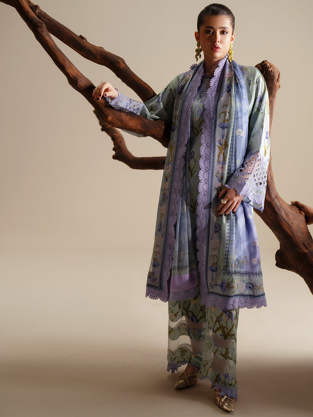 Bin Ilyas | Eres Bonita Viscose 25 | 1103-A by Bin Ilyas - Designer Dress  - Type : Ladies Clothes - Available at Libayah - 100% Original 