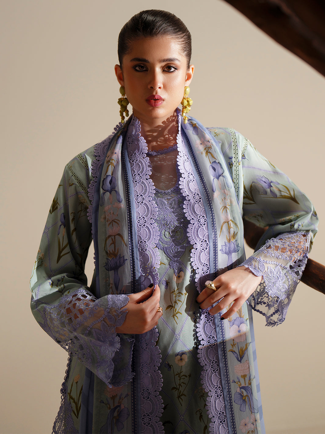 Bin Ilyas | Eres Bonita Viscose 25 | 1103-A by Bin Ilyas - Designer Dress  - Type : Ladies Clothes - Available at Libayah - 100% Original 