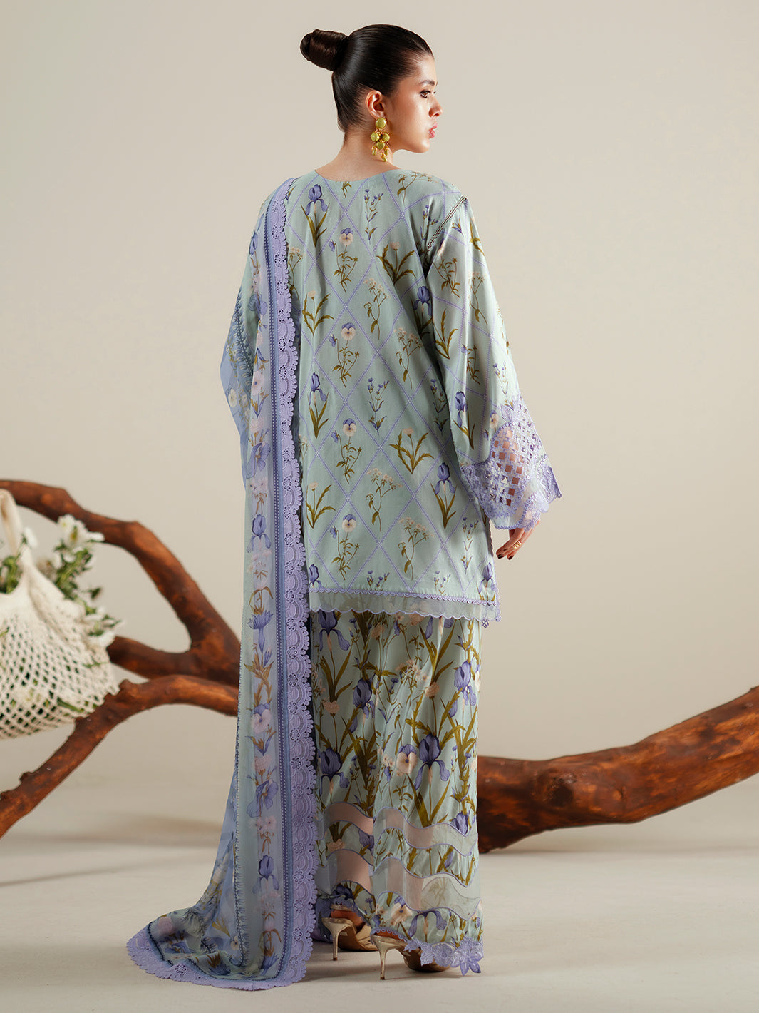 Bin Ilyas | Eres Bonita Viscose 25 | 1103-A by Bin Ilyas - Designer Dress  - Type : Ladies Clothes - Available at Libayah - 100% Original 