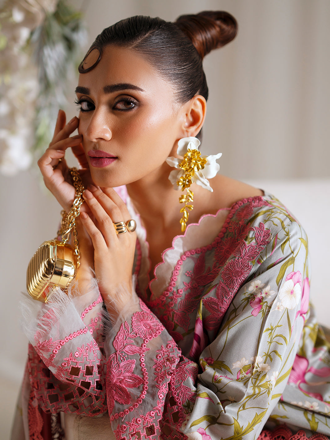 Bin Ilyas | Eres Bonita Viscose 25 | 1103-B by Bin Ilyas - Designer Dress  - Type : Ladies Clothes - Available at Libayah - 100% Original 