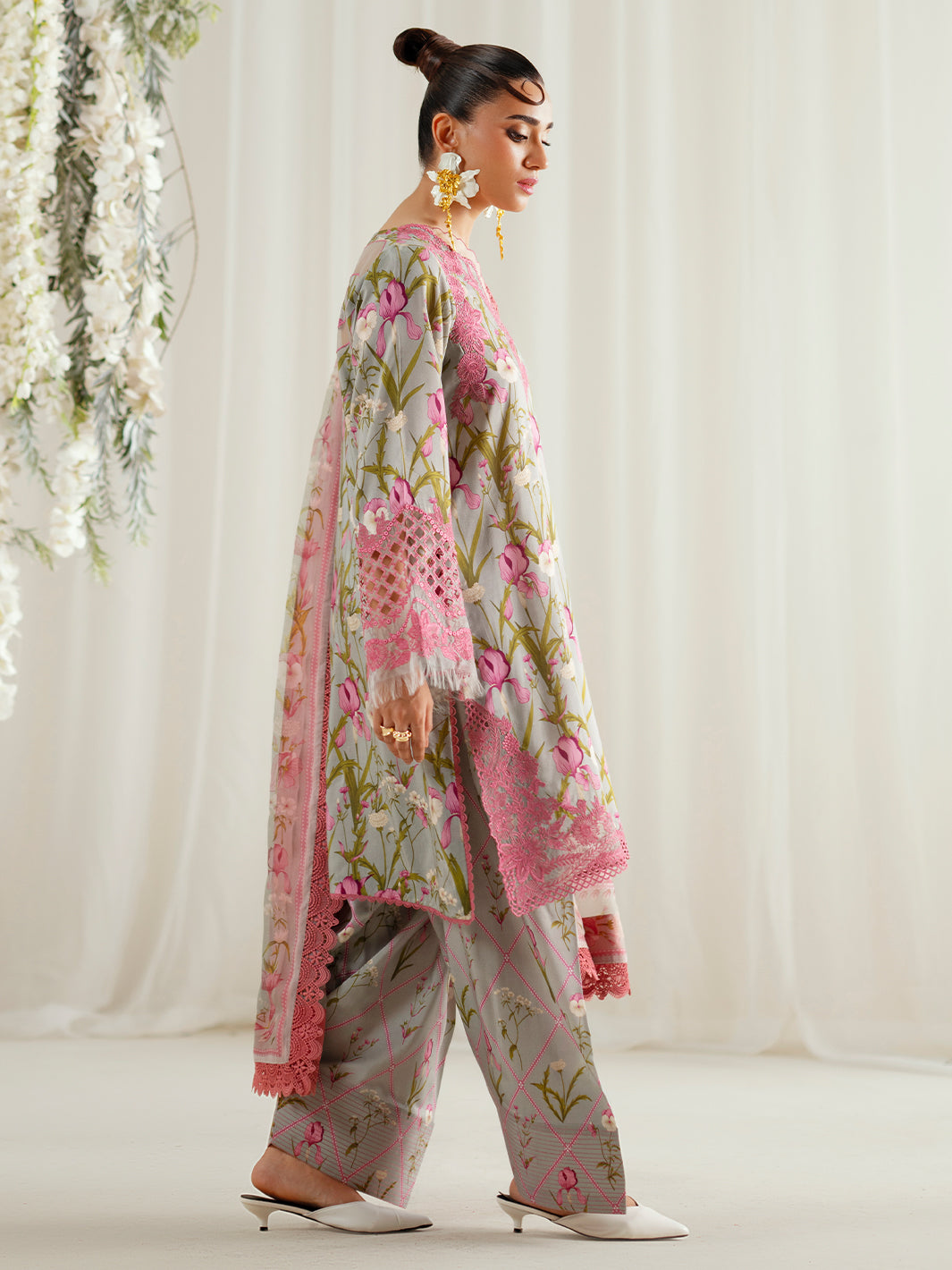 Bin Ilyas | Eres Bonita Viscose 25 | 1103-B by Bin Ilyas - Designer Dress  - Type : Ladies Clothes - Available at Libayah - 100% Original 