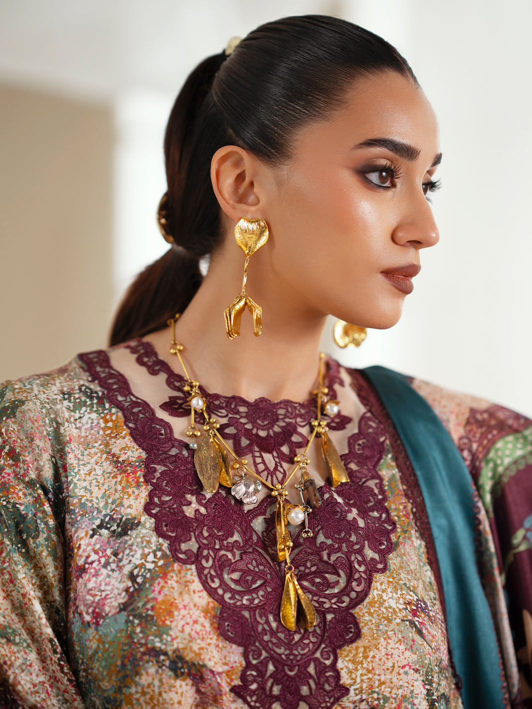 Bin Ilyas | Eres Bonita Viscose 25 | 1104-B by Bin Ilyas - Designer Dress  - Type : Ladies Clothes - Available at Libayah - 100% Original 