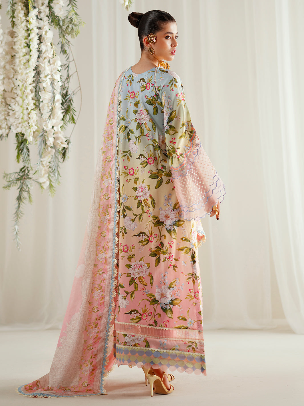 Bin Ilyas | Eres Bonita Viscose 25 | 1105-A by Bin Ilyas - Designer Dress  - Type : Ladies Clothes - Available at Libayah - 100% Original 