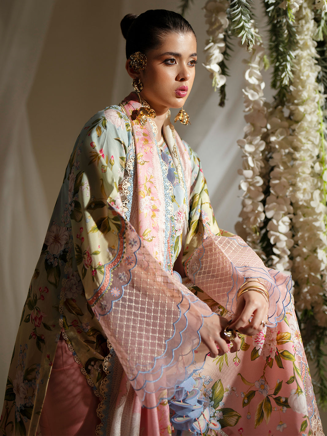 Bin Ilyas | Eres Bonita Viscose 25 | 1105-A by Bin Ilyas - Designer Dress  - Type : Ladies Clothes - Available at Libayah - 100% Original 