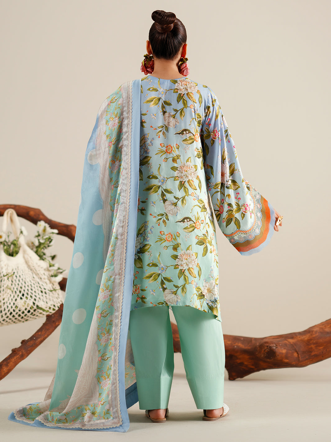 Bin Ilyas | Eres Bonita Viscose 25 | 1105-B by Bin Ilyas - Designer Dress  - Type : Ladies Clothes - Available at Libayah - 100% Original 