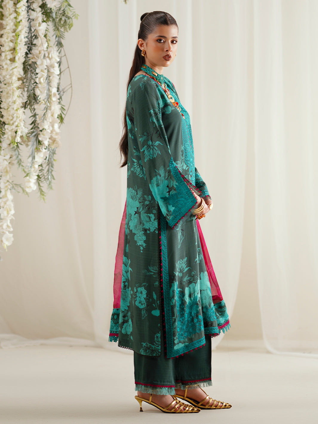 Bin Ilyas | Eres Bonita Viscose 25 | 1106-B by Bin Ilyas - Designer Dress  - Type : Ladies Clothes - Available at Libayah - 100% Original 