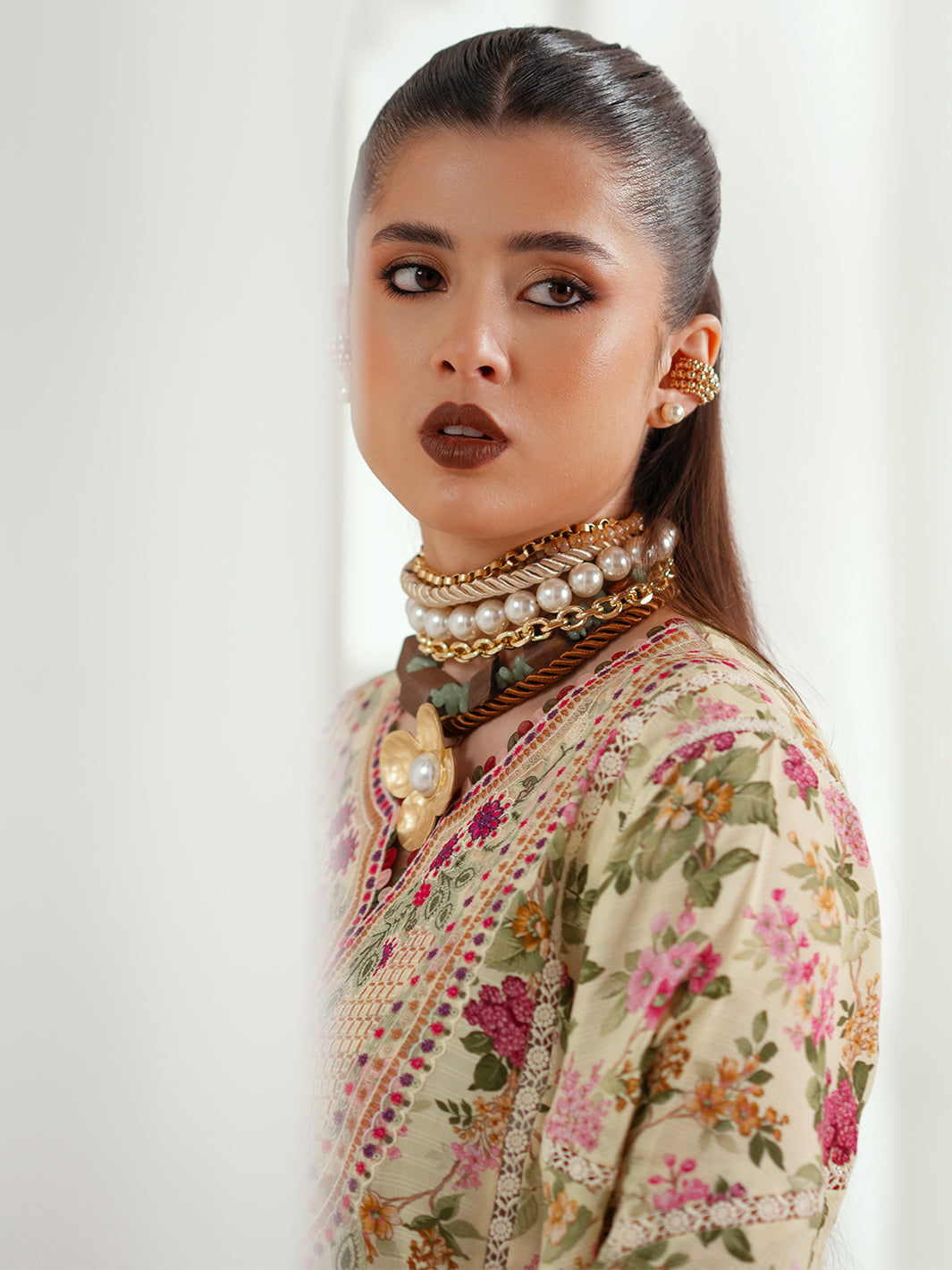 Bin Ilyas | Eres Bonita Viscose 25 | 1107-A by Bin Ilyas - Designer Dress  - Type : Ladies Clothes - Available at Libayah - 100% Original 