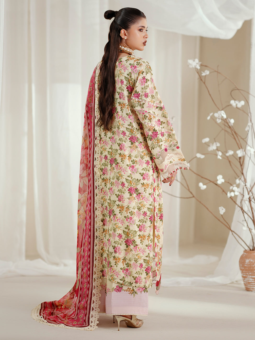 Bin Ilyas | Eres Bonita Viscose 25 | 1107-A by Bin Ilyas - Designer Dress  - Type : Ladies Clothes - Available at Libayah - 100% Original 
