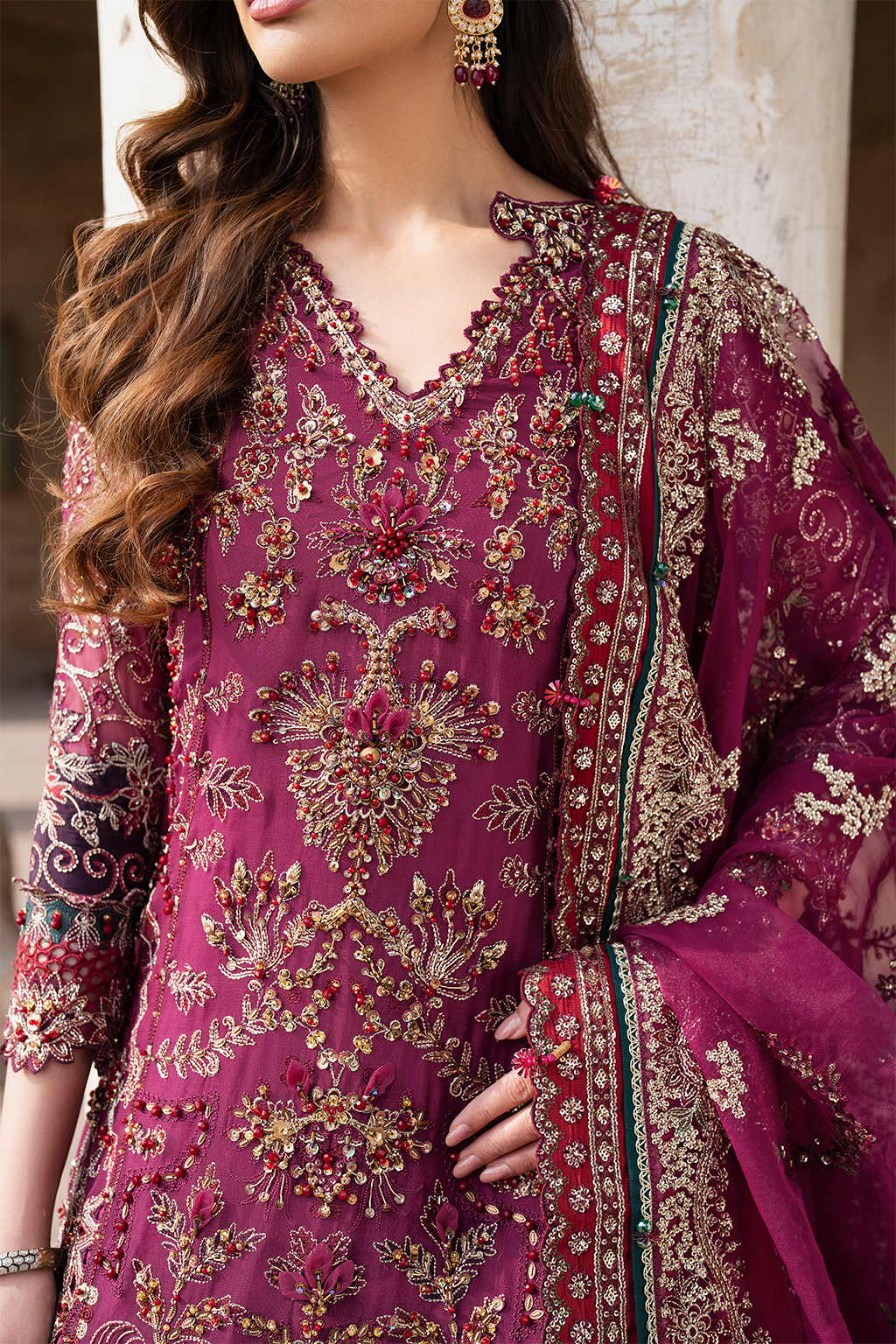 Iznik | Luxury Chiffon | ILC-04 by Iznik - Designer Dress - Type: Ladies Clothes - Available at Libayah - 100% Original