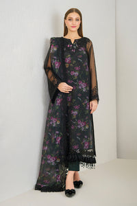Baroque | Formals Collection | EMBROIDERED ORGANZA UF-525 by Baroque - Designer Dress  - Type : Ladies Clothes - Available at Libayah - 100% Original 