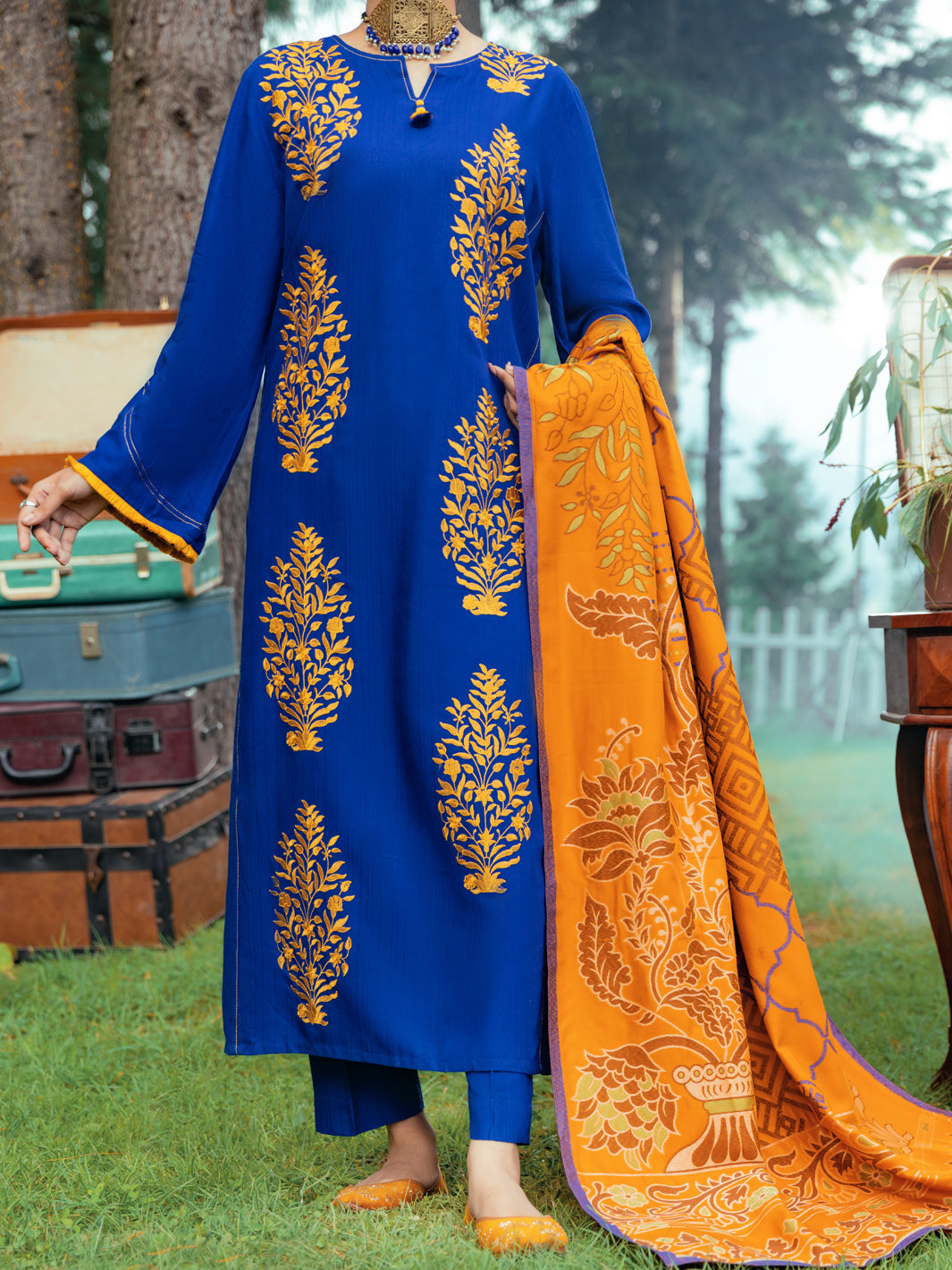 Almirah | Luxury Edit | AWP-3PS-534 by Almirah - Designer Dress - Type: Luxury - Available at Libayah - 100% Original