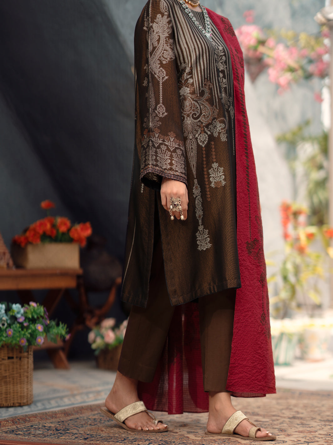 Almirah | Luxury Edit | AWP-3PS-557 by Almirah - Designer Dress - Type: Luxury - Available at Libayah - 100% Original