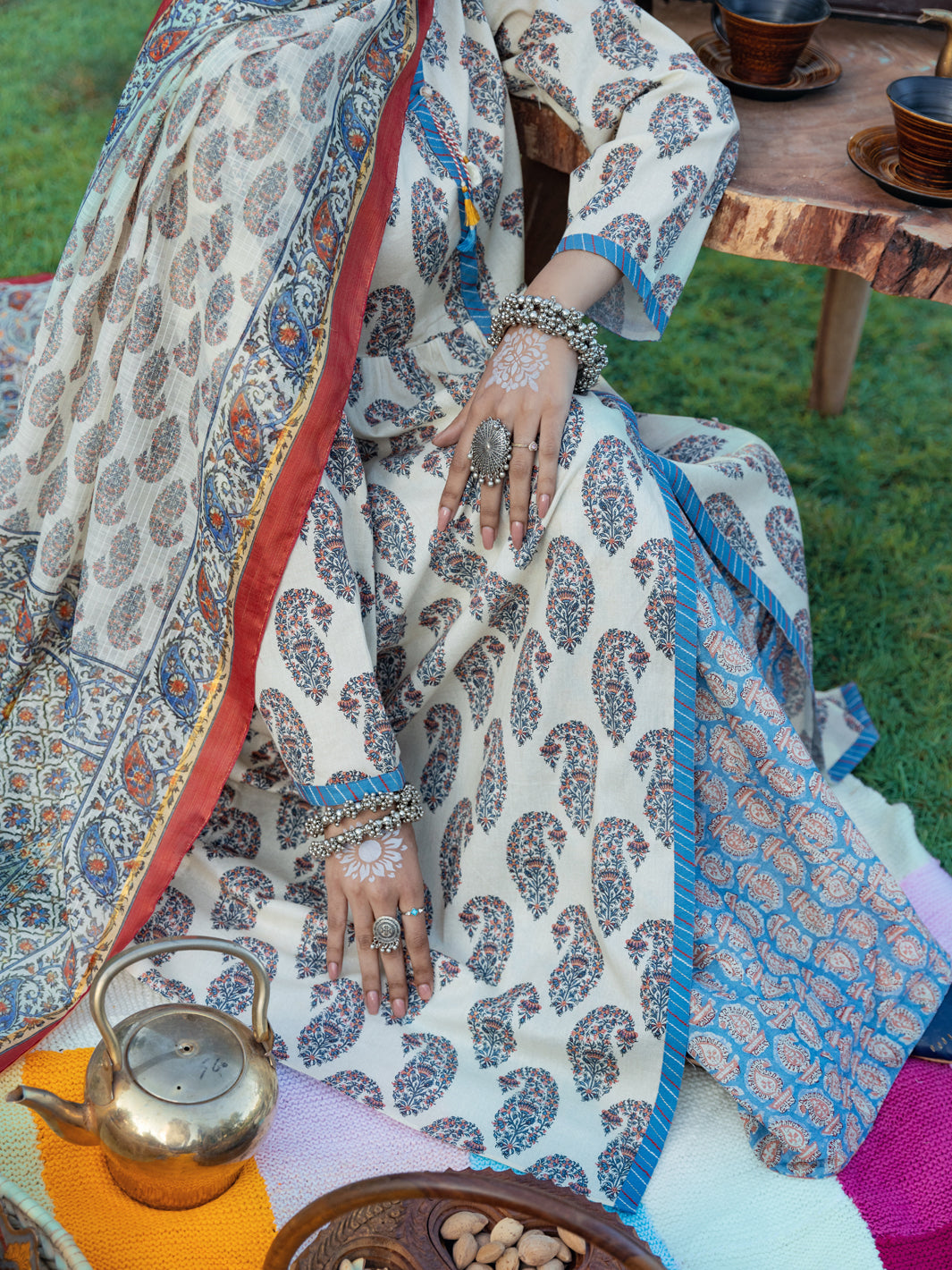 Almirah | Luxury Edit | AWP-3PS-574 by Almirah - Designer Dress - Type: Luxury - Available at Libayah - 100% Original