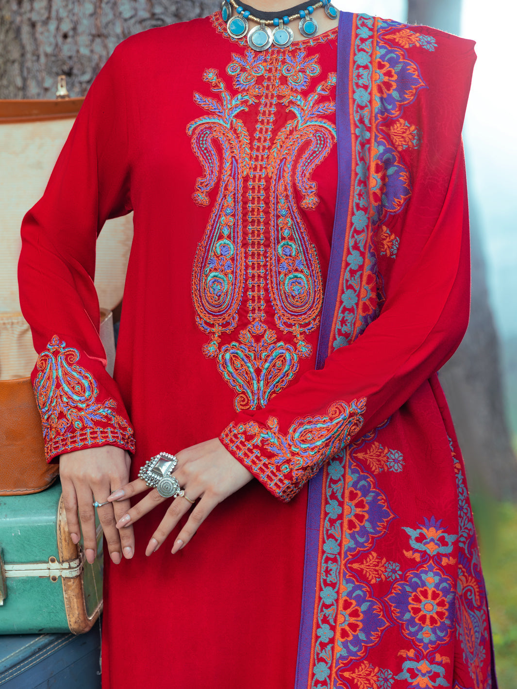 Almirah | Luxury Edit | AWP-3PS-535 by Almirah - Designer Dress - Type: Luxury - Available at Libayah - 100% Original
