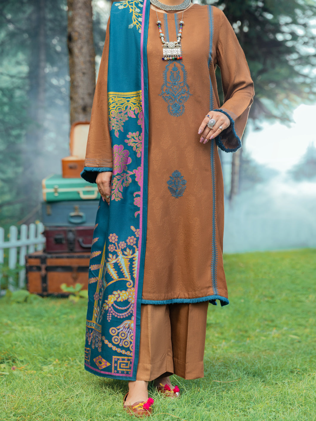 Almirah | Luxury Edit | AWP-3PS-536 by Almirah - Designer Dress - Type: Luxury - Available at Libayah - 100% Original