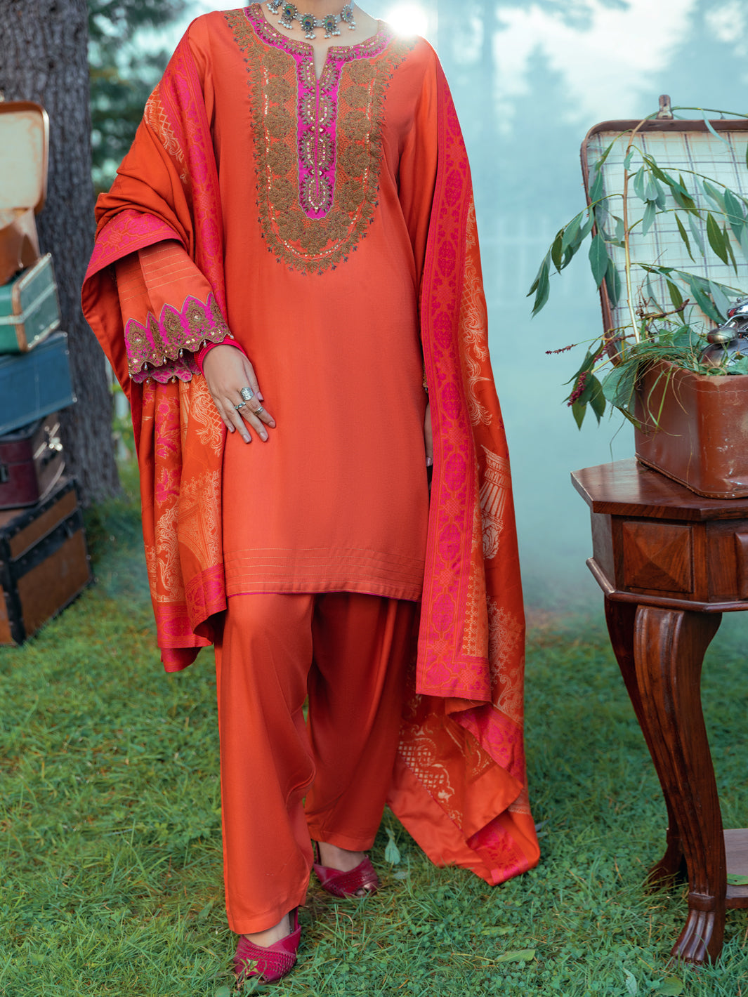 Almirah | Luxury Edit | AWP-3PS-533 by Almirah - Designer Dress - Type: Luxury - Available at Libayah - 100% Original