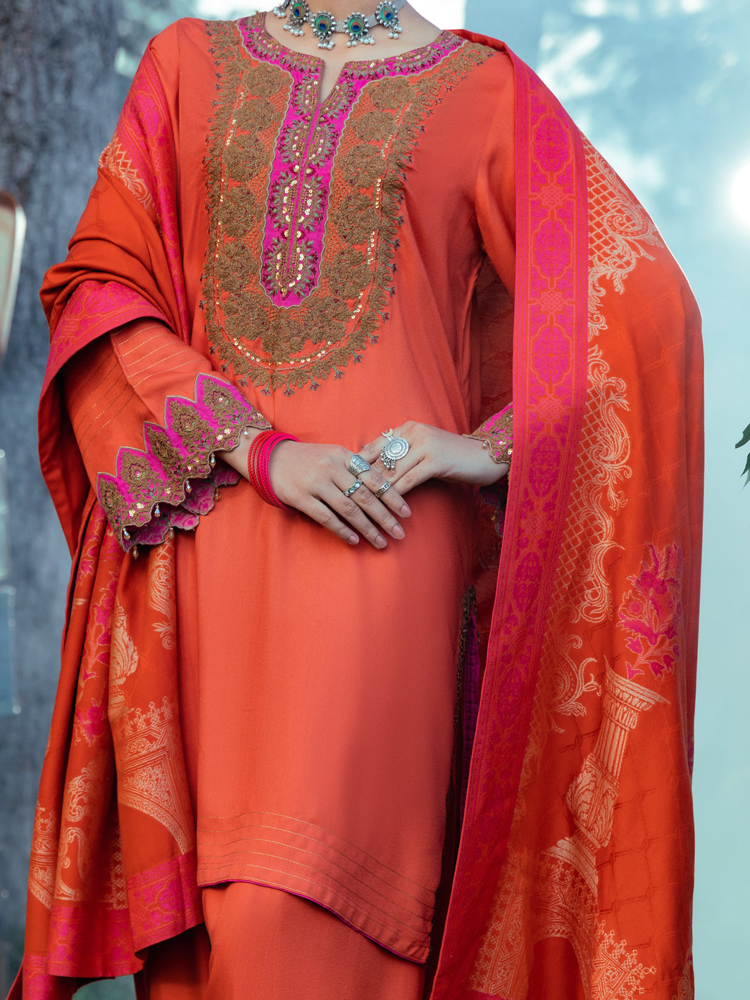 Almirah | Luxury Edit | AWP-3PS-533 by Almirah - Designer Dress - Type: Luxury - Available at Libayah - 100% Original