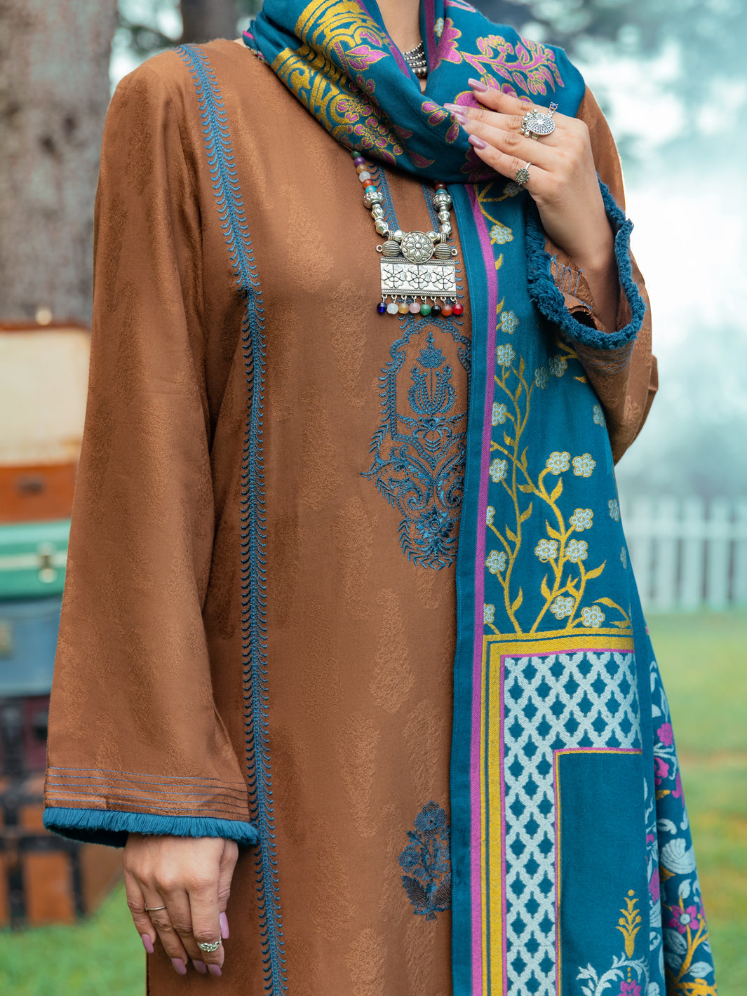 Almirah | Luxury Edit | AWP-3PS-536 by Almirah - Designer Dress - Type: Luxury - Available at Libayah - 100% Original