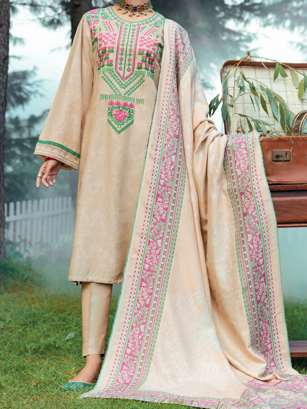 Almirah | Luxury Edit | AWP-3PS-538 by Almirah - Designer Dress - Type: Luxury - Available at Libayah - 100% Original