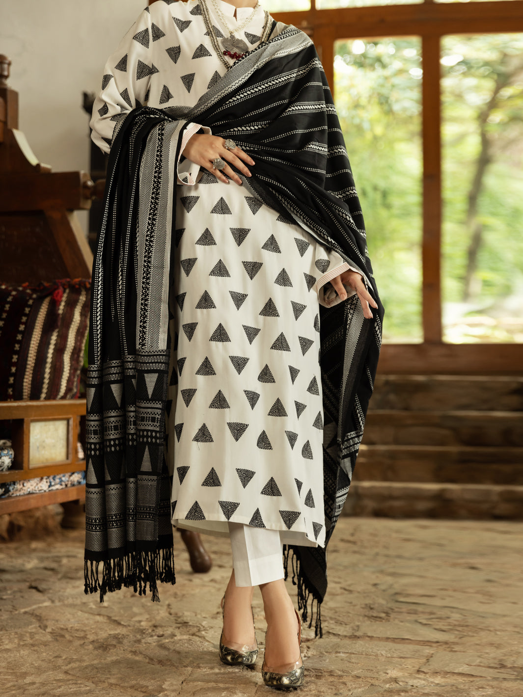Almirah | Luxury Edit | AWP-3PS-571 by Almirah - Designer Dress - Type: Luxury - Available at Libayah - 100% Original