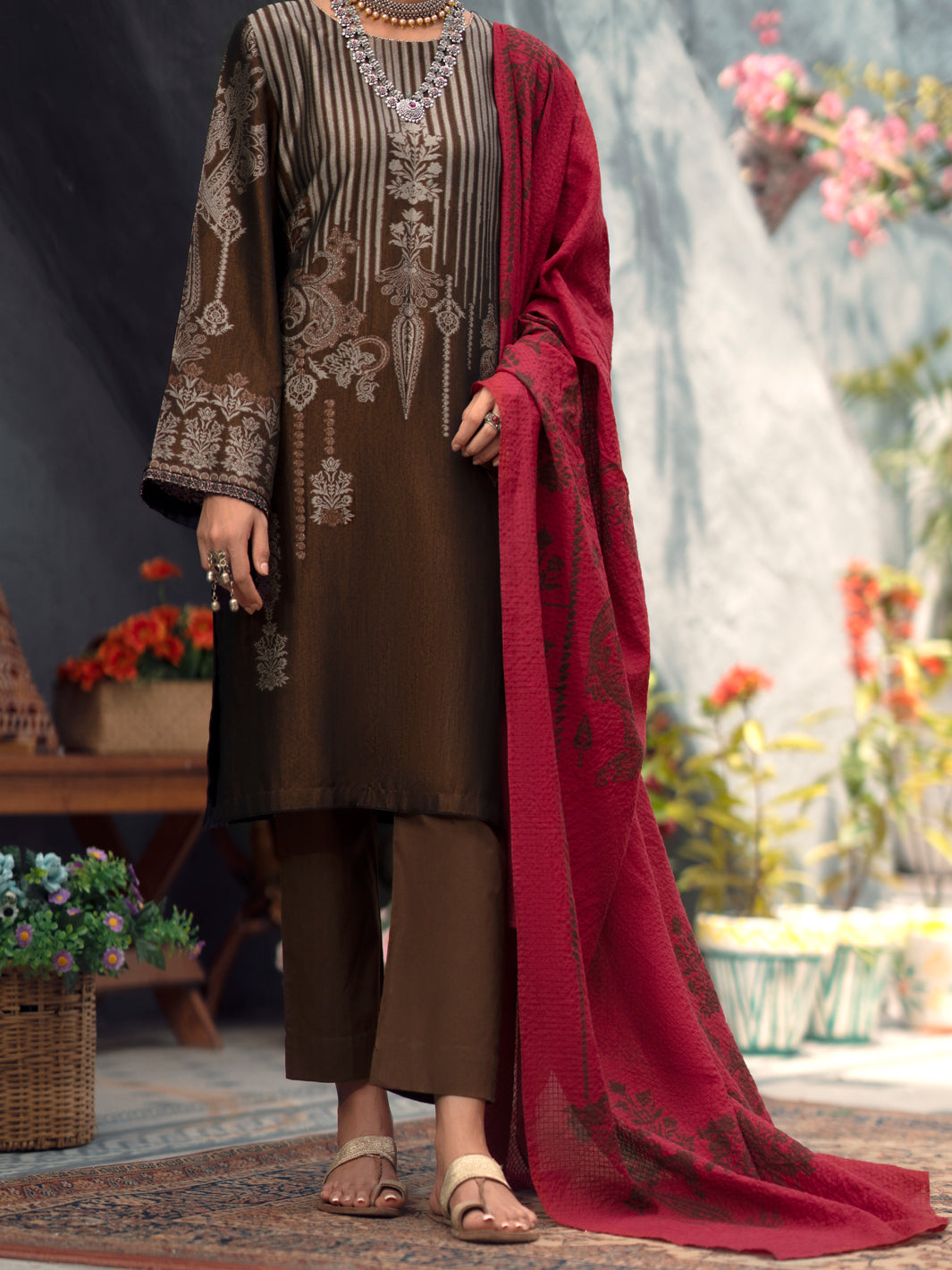 Almirah | Luxury Edit | AWP-3PS-557 by Almirah - Designer Dress - Type: Luxury - Available at Libayah - 100% Original