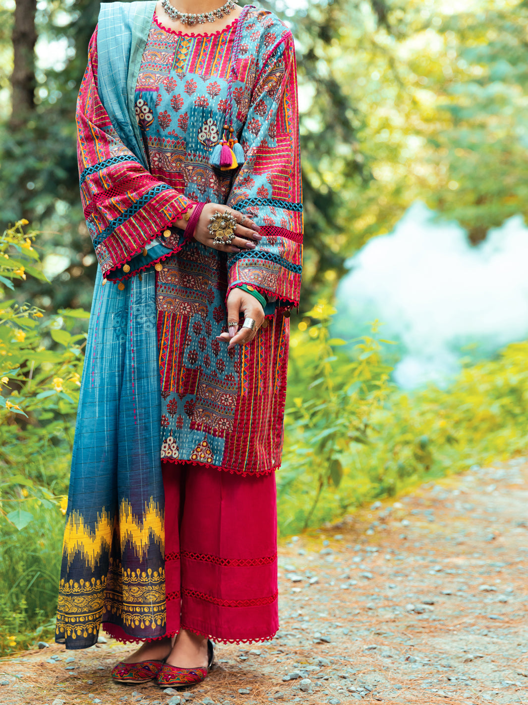 Almirah | Luxury Edit | AWP-3PS-548 by Almirah - Designer Dress - Type: Luxury - Available at Libayah - 100% Original