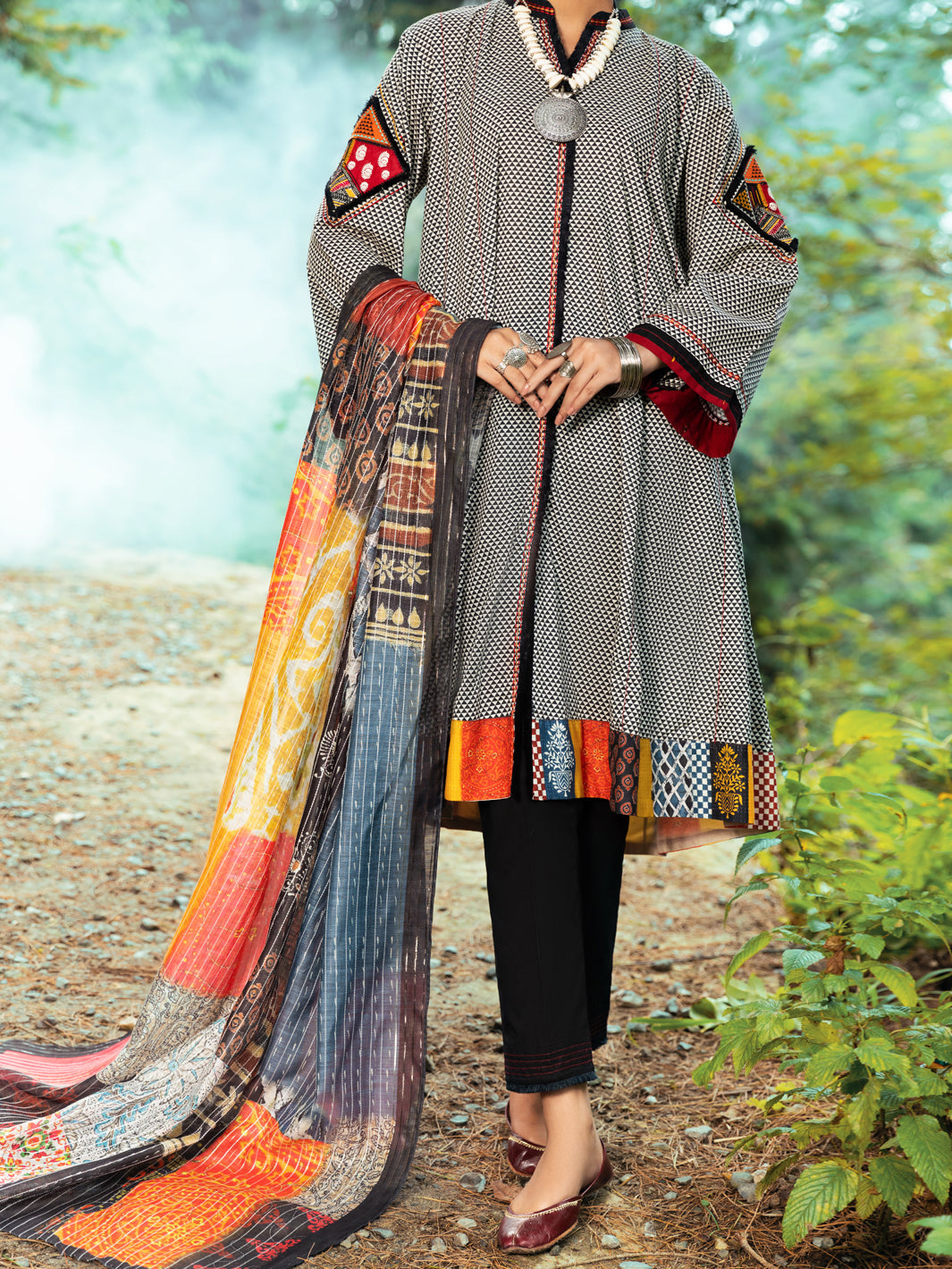Almirah | Luxury Edit | AWP-3PS-545 by Almirah - Designer Dress - Type: Luxury - Available at Libayah - 100% Original