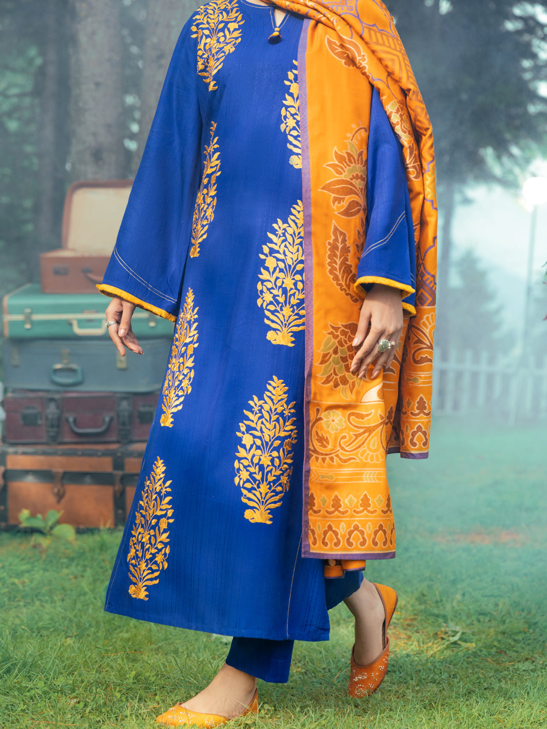 Almirah | Luxury Edit | AWP-3PS-534 by Almirah - Designer Dress - Type: Luxury - Available at Libayah - 100% Original