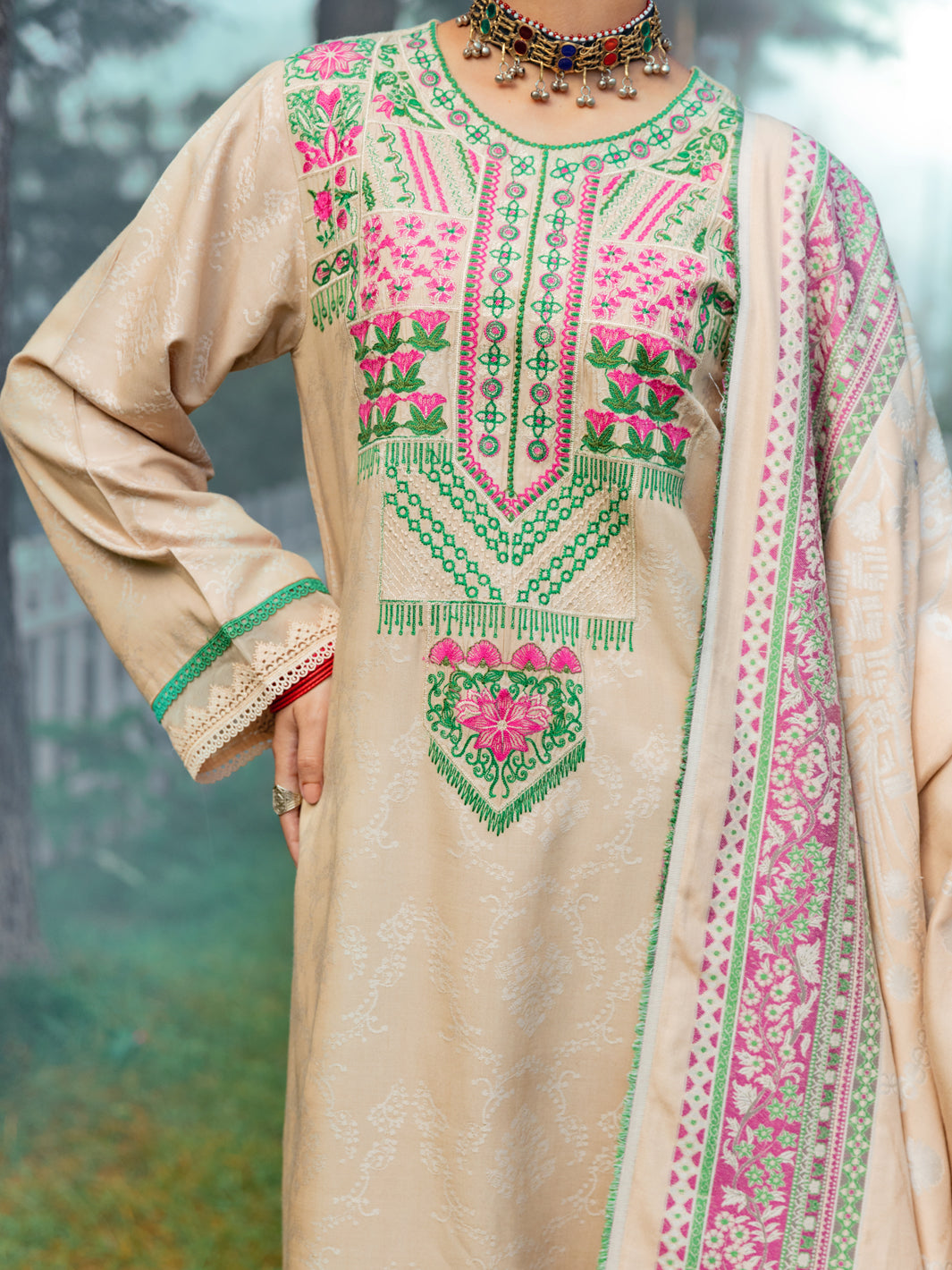 Almirah | Luxury Edit | AWP-3PS-538 by Almirah - Designer Dress - Type: Luxury - Available at Libayah - 100% Original