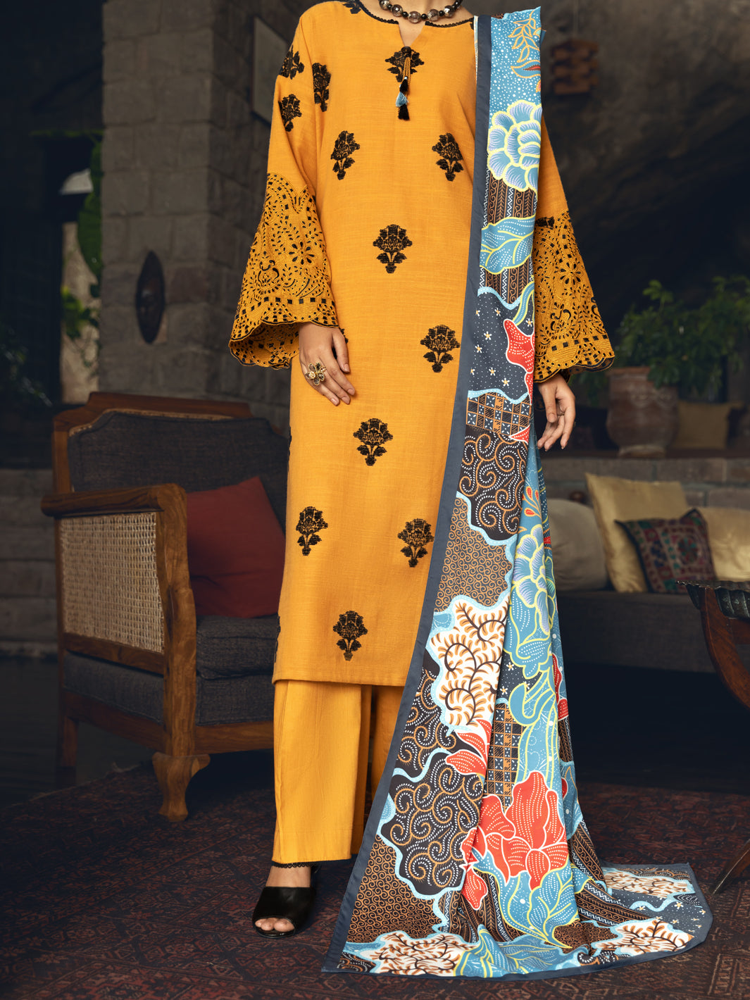Almirah | Luxury Edit | AWP-3PS-544 by Almirah - Designer Dress - Type: Luxury - Available at Libayah - 100% Original