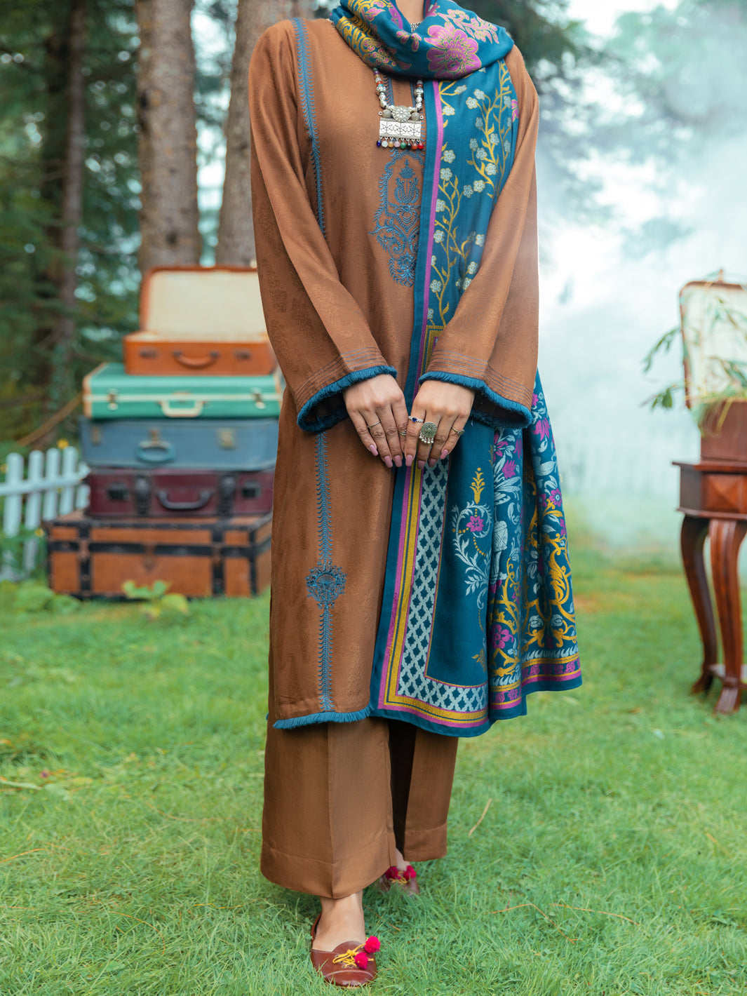 Almirah | Luxury Edit | AWP-3PS-536 by Almirah - Designer Dress - Type: Luxury - Available at Libayah - 100% Original