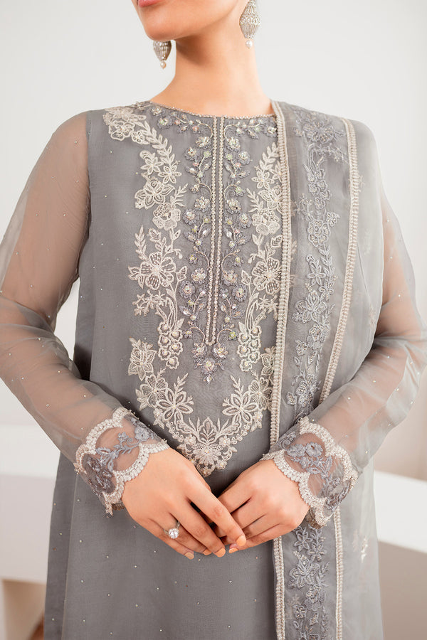 Baroque | Luxury Pret 25 | EMBROIDERED CHIFFON PR-991 by Baroque - Designer Dress  - Type : Ladies Clothes - Available at Libayah - 100% Original 