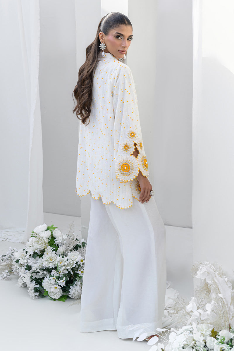 Chic Ophicial | Aarzu Luxe Pret | Sunkissed Sunflower by Chic Ophicial - Designer Dress  - Type : Ladies Clothes - Available at Libayah - 100% Original 